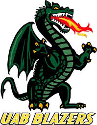 Uab Mascot Uab Blazers Alabama Logo Uab