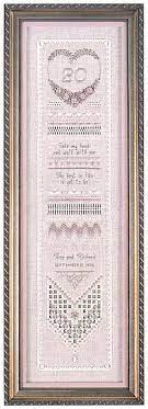 Dmc included in this easy to read pdf pattern: 12 Anniversary Cross Stitch Ideas Cross Stitch Stitch Anniversary