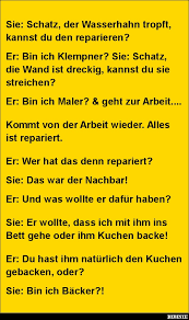 Das ist das neue ebay. Sie Schatz Der Wasserhahn Tropft Kannst Du Den Reparieren Lustige Bilder Spruche Witze Echt Lustig