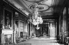 (photo by george washington wilson/alinari archives. Photo Of Windsor Castle The Throne Room 1923
