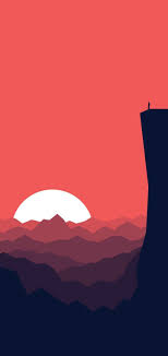 Minimal Sunset Wallpaper Art Wallpaper Minimal Wallpaper Minimalist Wallpaper