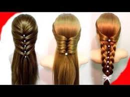 7 Easy Hairstyles For Long Hair Best Hairstyles For Girls Youtube Easy Hairstyles Cool Braid Hairstyles Braided Hairstyles Easy