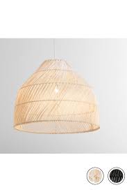 Made Shade Small Natural Rattan Neutral Java Lamp Shades Collection From Made Com Ceiling Lamp Shades Rattan Lamp Plug In Pendant Light
