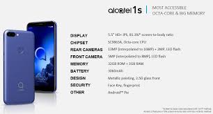 Repuestos de teléfonos móviles (608). Alcatel 1s 2019 Caracteristicas Precio Y Donde Comprar Moviles Info
