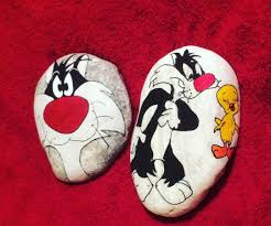 Pin By Demirhan Demirci On Tas Boyama Stone Painting Painting Cartoon