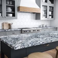 It is where all the action takes place. One Of Six Bold Quartz Countertop Designs From Cambria Islington A Dramatic Sea Of Navy And Sh Countertop Design Blue Quartz Countertops Cambria Countertops