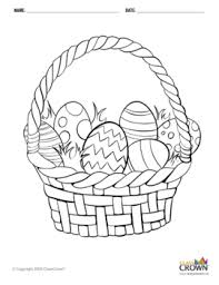 Invert cakes onto wire rack and cool completely. Easter Basket Coloring Page Worksheets Teaching Resources Tpt