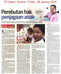 Hak penjagaan anak (hadhanah) 1. Kosmo9 1 15 Perebutan Hak Penjagaan Anak Jpg