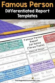 Biographies For 2nd Graders Pdf Biography Famous Person Report Digital And Pdf Distance Learning Informational Writing Writing Lesson Plans Writing Activities