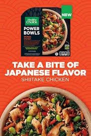 Flavor From The East Now In The Frozen Aisle Try Our Delicious Shiitake Chicken Power Bowls Made With Whole Grain Healthy Frozen Meals Healthy Recipes Meals