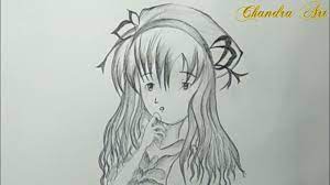 Learn how to draw anime simply by following the steps outlined in our video lessons. Cool Pencil Drawing How To Draw Anime Step By Step Easy Youtube