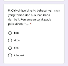 Check spelling or type a new query. Puisi Guru 3 Bait 12 Baris Masnurul