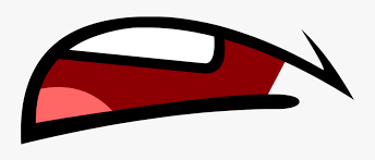 These are the bodies, limbs, and details for the. Image Mouth Png Battle Bfdi Mouth Free Transparent Clipart Clipartkey