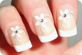 Decoración de uñas con flores. Decorados De Unas Flores Blancas Colores Unas