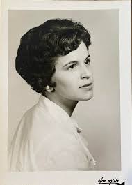 My grandma, Pat (Harris) Junker, posing for her engagement portrait. Taken  in the Fall of 1962. What a wonderful photo of her. My Grandpa, John Junker,  proposed to her