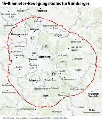 The answer depends on what is 10 km: 15 Kilometer Regel In Nurnberg Halb So Schlimm Regional Bild De