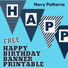 Free Happy Birthday Banner Printable 16 Unique Banners For Your Party Parties Made Personal