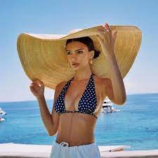 Boho Hat Sun Hat Beach Hat Extra Large Wide Brim Straw Hat 35 Cm Only 91 99 Free Shipping Bohochicstyle Bohostyle Hipp Beach Hat Boho Hat Straw Hat