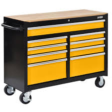 A wide variety of rolling wooden cabinets options are available to you, such as home furniture, commercial furniture.you can also choose from modern, traditional and coastal. 46 In Mobile Storage Cabinet With Wood Top Tool Cart Workbench