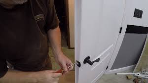 Maybe you would like to learn more about one of these? How To Install Door Handles On Double Doors How To Install A Dummy Door Handle Youtube