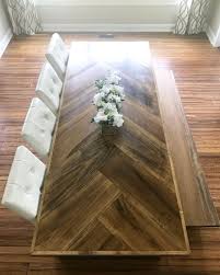 Ausden Inc Nashville On Instagram Poplar Herringbone Table Bench Delivered Diy Dining Room Table Mid Century Dining Room Tables Farmhouse Dining Room Table