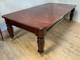 Distressing includes worm holes, rasping, rock, scratch antiquing and texturing. A Victorian Mahogany Extending Dining Table 2 Leaves Antiques Atlas