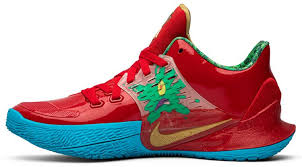 Глуповатая, но честная и добродушная звезда. Spongebob Squarepants X Kyrie Low 2 Mr Krabs Nike Cj6953 600 Goat