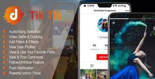 Tictic V2 2 Android Media App For Creating And Sharing Short Videos Medium App Video App Social Media Integration