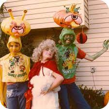Kooky Spooks 1980s Inflatable Head Halloween Costume Jennifer Chronicles