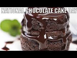 Chocolate comes from the seed of the tropical theobroma cacao tree. National Chocolate Cake Day 2020 Best Whatsapp Status Video 27th January 2020 Youtube