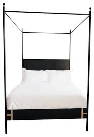 Black Metal 4 Poster Bed Josephine Four Poster Black Iron Canopy Bed King Black Canopy Beds Iron Canopy Bed Black King Bed