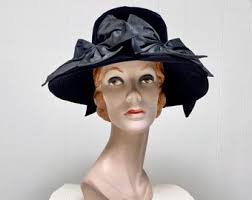 Red 50s60s Joseph Magnin/bernard Workman Hair Clip Hat // One Size // US  Made Hat With Cherries