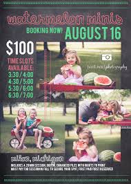 Booking Now Watermelon Minis In Milan Mi With Coll Neu Photography Www Collneuphotogra Mini Photo Sessions Photography Mini Sessions Mini Session Themes