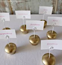 Follow the updates, like, share, subscribe and comment your feed back for my improvement. Diy Knob Place Card Holders Jaime Costiglio