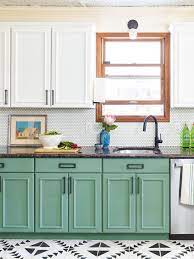 This Impressive Diy Kitchen Makeover Proves Paint Isn T Just For Walls Budget Kitchen Remodel Green Kitchen Cabinets Kitchen Remodel