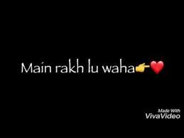 Tum Bhi Mujhse Pyar Krlo Love Song Lyrical Whatsapp Status Viva Video Youtube Love Songs Lyrics Romantic Songs Latest Video Songs
