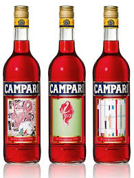 Giraffe Lookout Campari Fine Wine And Spirits Bottle