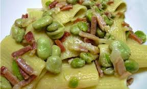 Grattugiare il pecorino in una ciotola, unire un paio di cucchiai di acqua di cottura e pepe macinato fresco. Pasta Con Fave Guanciale E Pecorino Donnissima It