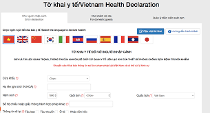 Truy cập cổng khai báo điện tử: Khach Ä'i May Bay Xe Khach Tau Há»a Pháº£i Khai Bao Y Táº¿ Ä'iá»‡n Tá»­ Báº¯t Buá»™c