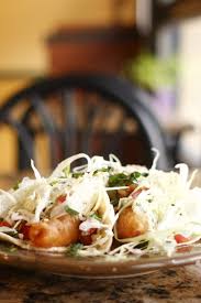 Maybe you would like to learn more about one of these? Grilled Fish Tacos With Thai Slaw Recipe Cdkitchen Com
