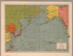 It is also known as the pacific trash vortex. North Pacific Ocean David Rumsey Historical Map Collection