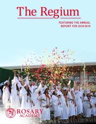 The Regium, Fall 2019 by Rosary Royals