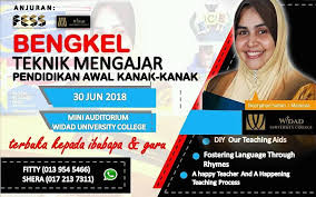 Ini bersesuaian dengan usaha kerajaan negeri selangor bagi melahirkan lebih ramai pekerja mahir di dalam sesebuah industri yang. Fakulti Diploma Pendidikan Awal Kanak Kanak Wuc Facebook