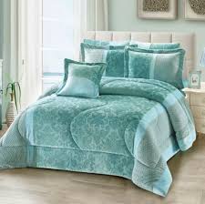 مفرش شتوي مزدوج مخمل 6 قطع أوليفر bed blanket comforters