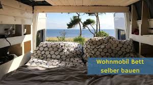 Weitere ideen zu kastenwagen ausbauen, campingbus ausbau, camping ausbau. Wohnmobil Bett Bauen Im Mercedes Sprinter Campervan Youtube