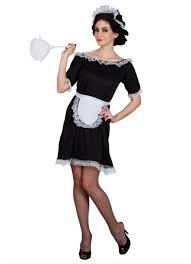 Classic French Maid Costume — Party Britain