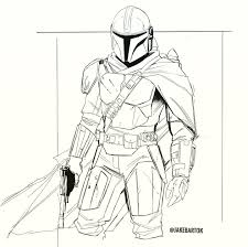 Artstation Mando Sketches Jake Bartok Star Wars Drawings Star Wars Art Drawings Star Wars Art