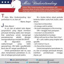 In On At For Time Bahasa Inggris Amerika Serikat Mario