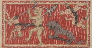 Bibliotheque Nationale De France Departement Des Manuscrits Nal 2290 F159v Beatus Commentaire Sur L Apocalypse Literature Art Medieval Art Funny Medieval