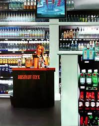 Liquor Store 35x27 Woman Interior Modern City Hyperrealism Painting G Boersma Liquor Store Painting Photorealism